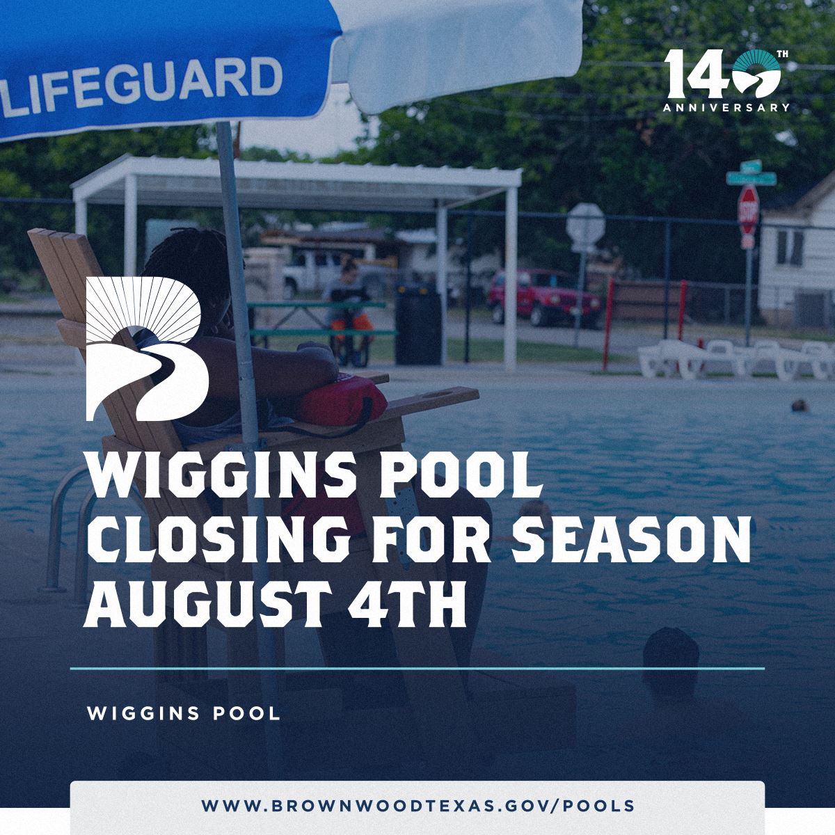 Wiggins Pool Closing for season August 4th