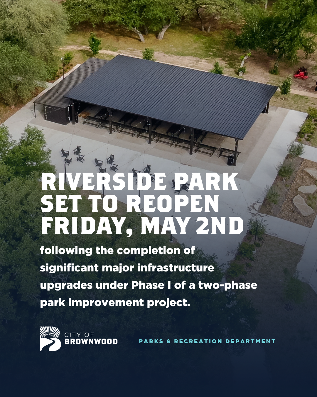 Riverside Park Now Open