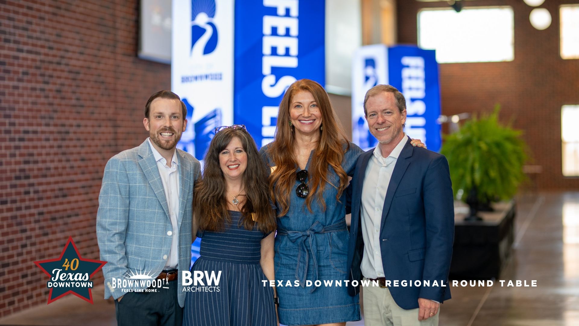 Texas Downtown Round Table featuring the City Manager Marshal McIntosh and BMDD Director, Ray Tipton