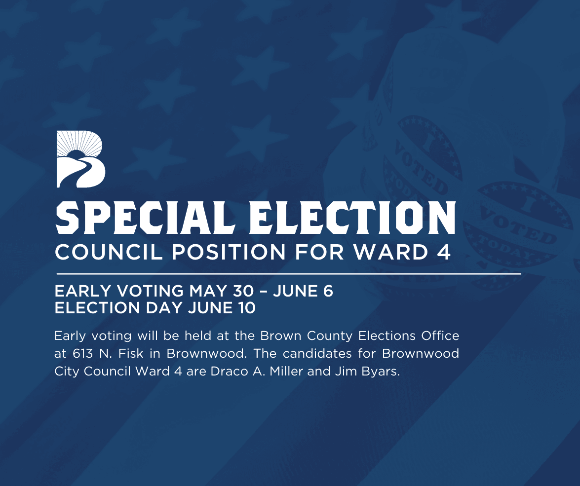 Special Election City of Brownwood Ward 4